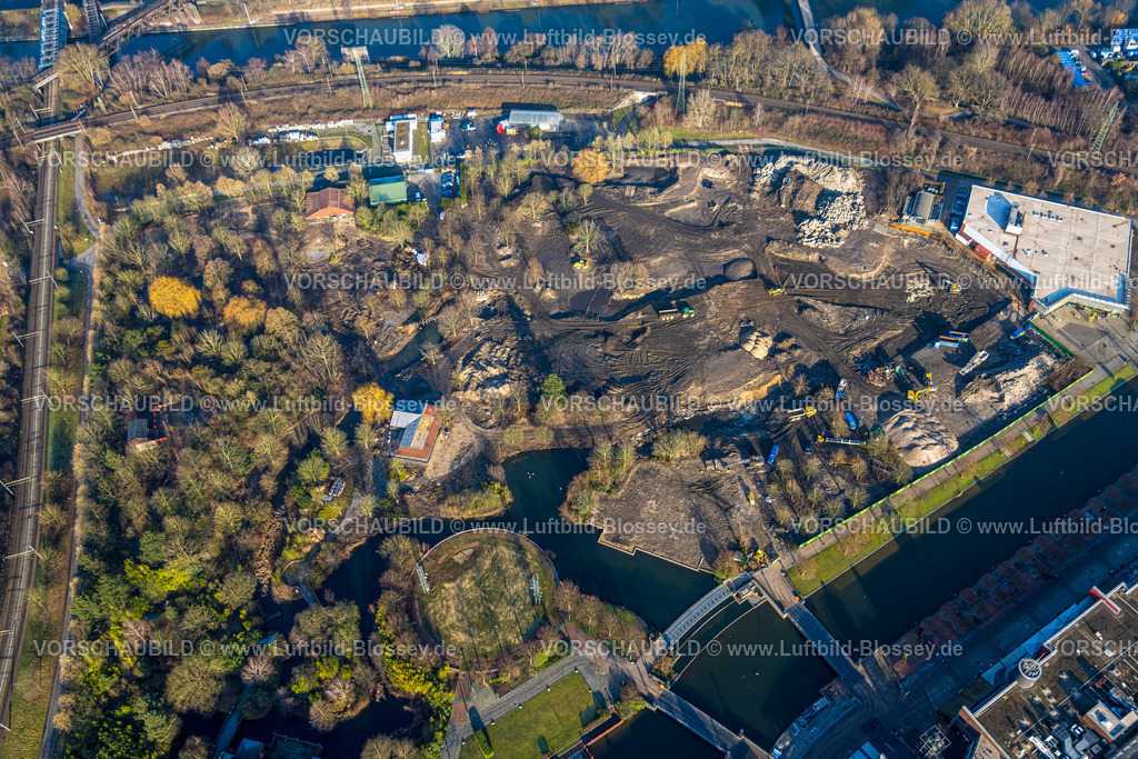 Oberhausen260100155NeueMitte | Luftbild, Adventure World Oberhausen Freizeitpark mit LEGOLAND Discovery Centre und Karls Erlebnis-Dorf, am Westfield Centro Oberhausen, Baustelle, Neue Mitte, Borbeck, Oberhausen, Ruhrgebiet, Nordrhein-Westfalen, Deutschland