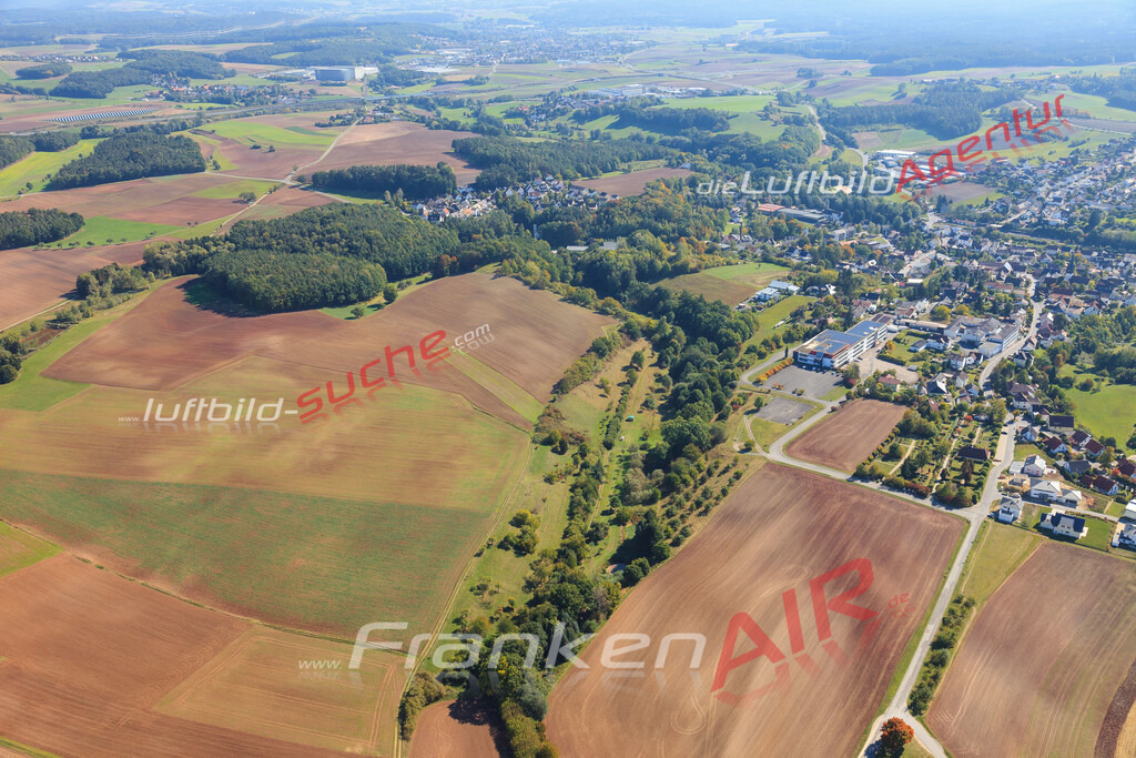 Luftbild von  Grub - Luftaufnahme wurde 2015 von https://frankenair.de mittels Flugzeug (keine Drohne) erstellt - die Geschenkidee
