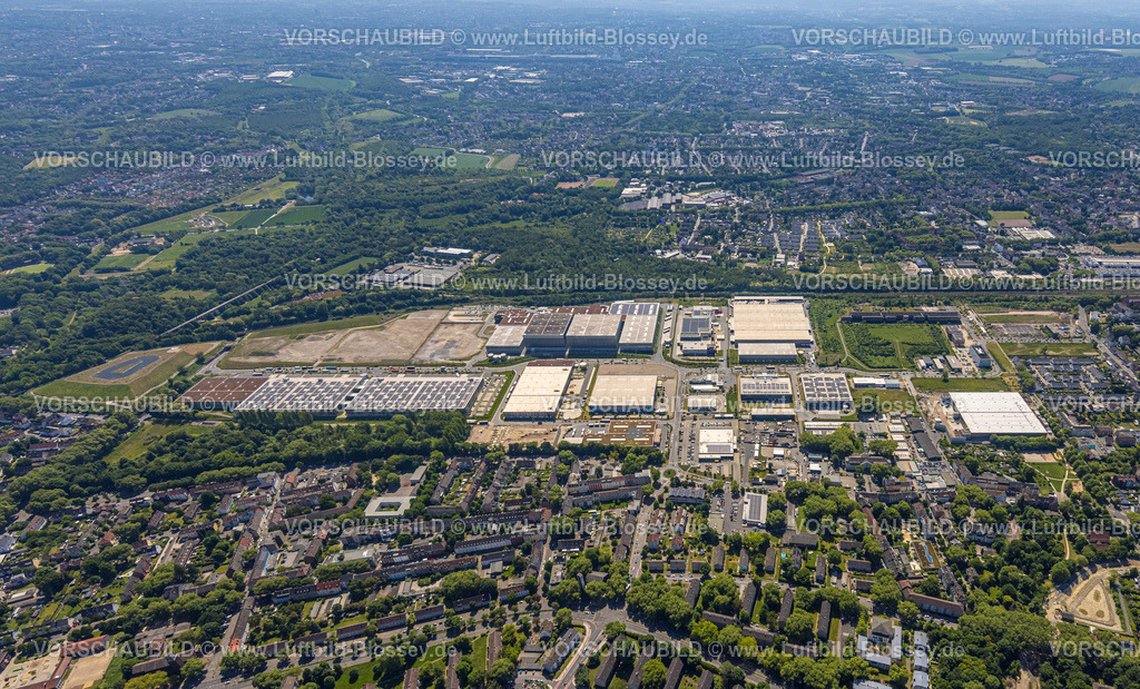 Gelsenkirchen250505531 | Luftbild, Gewerbegebiet Industriepark Schalker Verein, Europastraße, Bulmke-Hüllen, Gelsenkirchen, Ruhrgebiet, Nordrhein-Westfalen, Deutschland