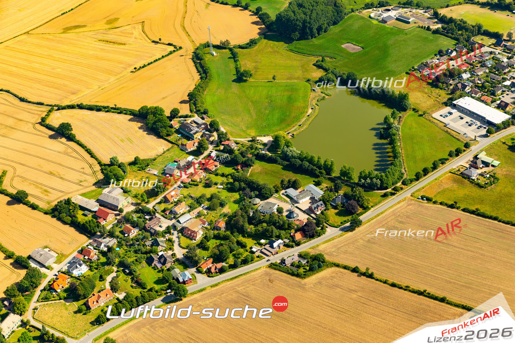 Die Luftaufnahme Norby - Rieseby wurde 2022 vom Flugzeug aus (keine Drohne) erstellt. Hohe Auflösung -für große Poster und Wandbilder geeignet - Garantiert!