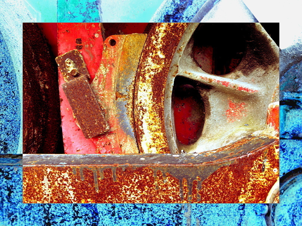 Detail und Rost | Entdecken Sie einzigartige Kunstprints und kreative Designs auf print.sinnesreiz.art – hochwertige Drucke, die Ihre Sinne inspirieren und Räume lebendig machen. - Realisiert mit Pictrs.com