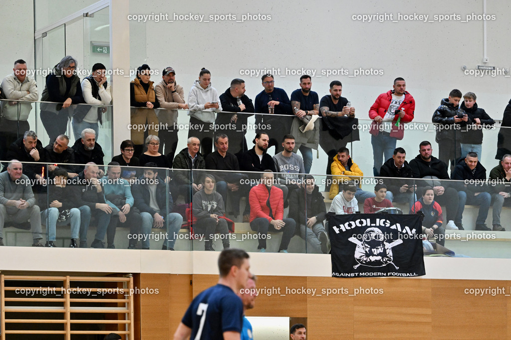 LPSV-Kärnten vs. FUTSAL versli.at Klagenfurt | Besucher Ballspielhalle St. Martin, LPSV-Kärnten vs. FUTSAL versli.at Klagenfurt, LPSV-Kärnten vs. FUTSAL versli.at Klagenfurt am 01.02.2026 in Villach (Ballspielhalle St. Martin), Austria, (Photo by Bernd Stefan)