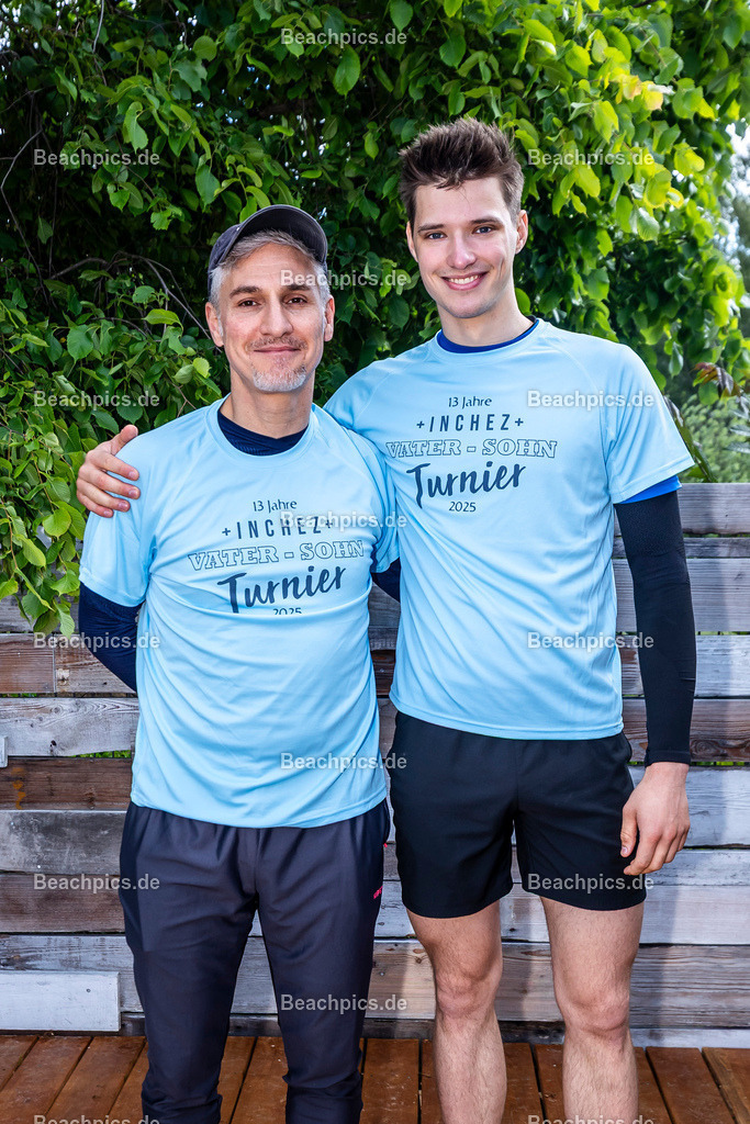 2025-200076034-Vater-Sohn-Turnier-Familienfotos | Pinar Atalay, Bundeskanzler Friedrich Merz 29.05.2025; Berlin Foto: Gerold Rebsch - www.beachpics.de