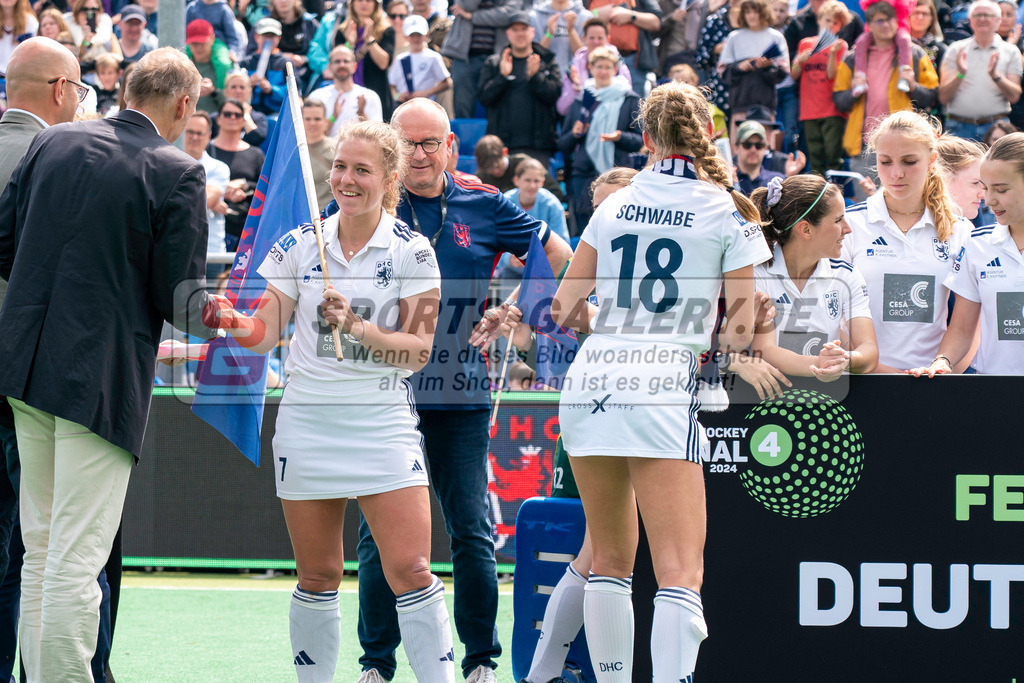 Final4_20240519-1315-0033 | Bonn, Deutschland, 19.05.2024:  in Aktion waehrend des Spiels der Deutsche Feldhockey-Meisterschaften 2024 zwischen Final 4 Damen Finale Düsseldorfer HC - Mannheimer HC im Bonner THV am 19.05.2024 in Bonn, Deutschland. (Foto von Stephan Fehrmann)

Bonn, Germany, 19.05.2024:  in action during the game of Deutsche Feldhockey-Meisterschaften 2024 between Final 4 Damen Finale Düsseldorfer HC - Mannheimer HC in Bonner THV at 19.05.2024 in Bonn, Deutschland. (Foto from Stephan Fehrmann)