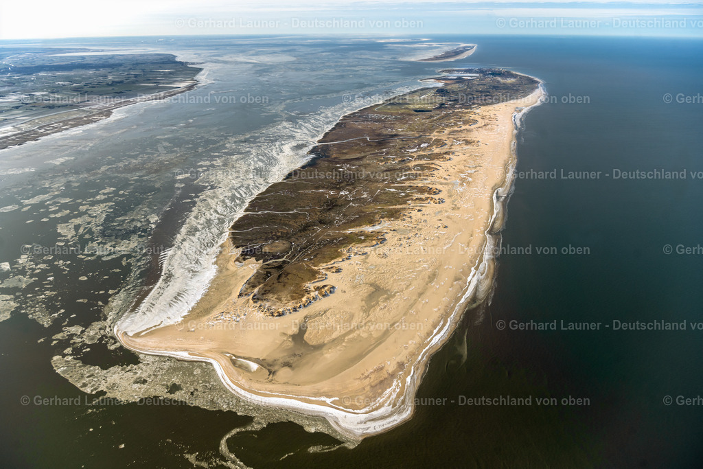 4044297 | NORDERNEY 14.02.2021 Gesamtansicht der Insel Norderney im Bundesland Niedersachsen. // Overall view of island Norderney in the state Lower Saxony. Foto: Gerhard Launer