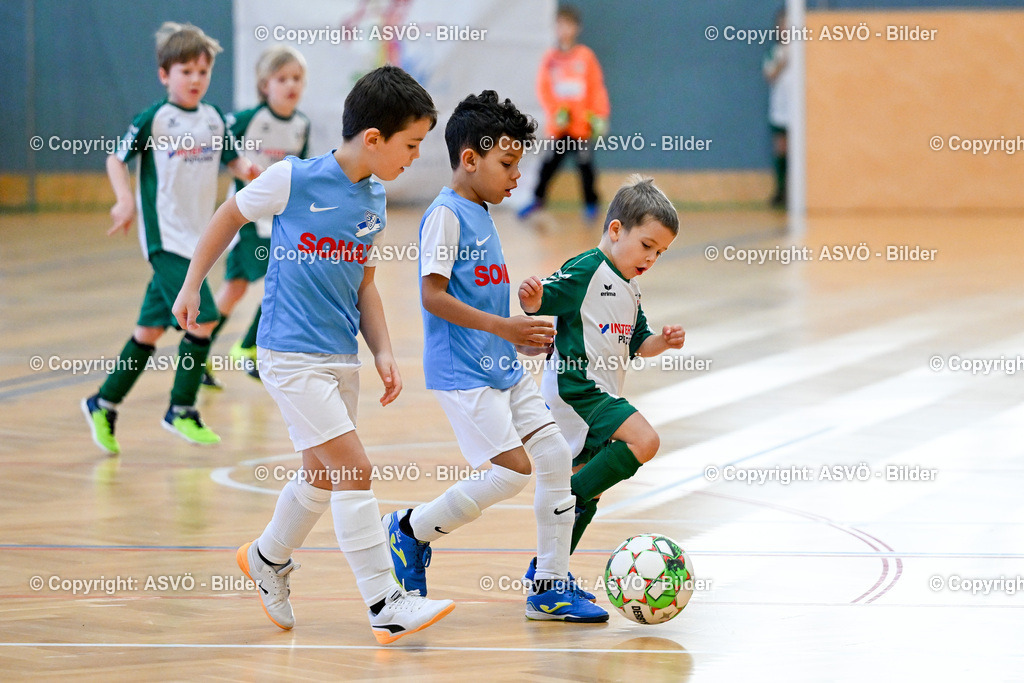 ASVÖ_ Fussballturnier SV Gallneukirchen_ 08.02.2025-27 | 08.02.2025, Gallneukirchen, AUT, ASVÖ, Fussball Nachwuchs Hallenturnier 2025, SV Gallneukirchen im Bild Teilnehmer U 7©Harald Dostal / fodo.media - Realisiert mit Pictrs.com