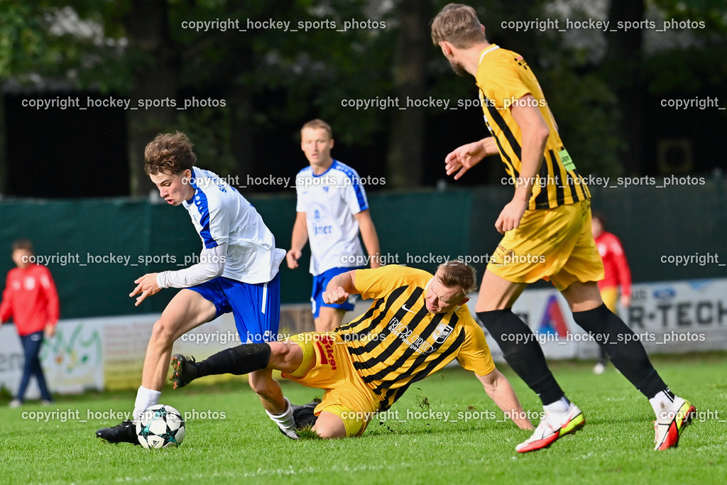 SK Treibach Juniors vs. SC Reichenau 17.9.2022 | #14 Luca Meinhard Weitensfelder, #21 Arnold Freissegger
