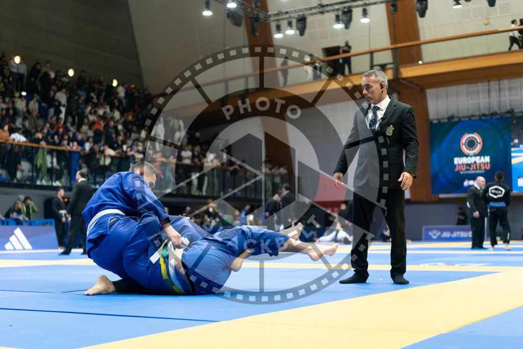 20240119PBB2561 | Fighters compete during the IBJJF European Championship in Paris, France, on January 19, 2024.