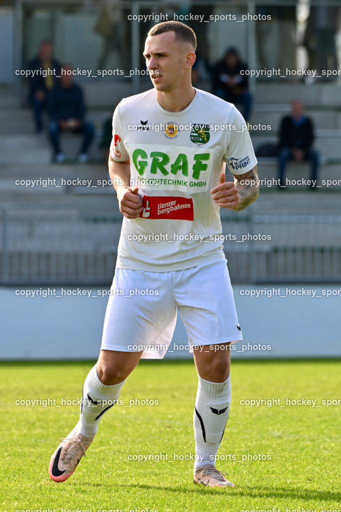 SC Landskron vs. Rapid Lienz | #19 Gal Zinic Rapid Lienz, SC Landskron vs. Rapid Lienz, SC Landskron vs. Rapid Lienz am 22.09.2024 in Villach (Sportanlage Landskron), Austria, (Photo by Bernd Stefan)