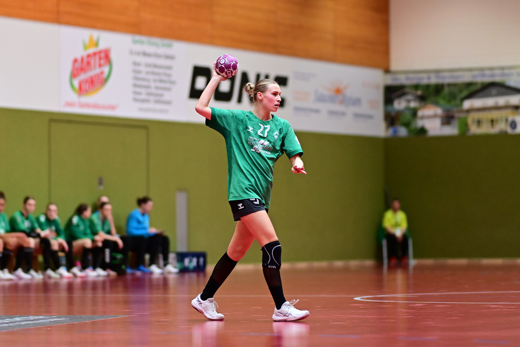 Handball I Frauen I Saison 2024-2025 I 2. Bundesliga I 23. Spieltag I SV Werder Bremen - ESV 1927 Regensburg | Der Sportfotograf. - Realisiert mit Pictrs.com