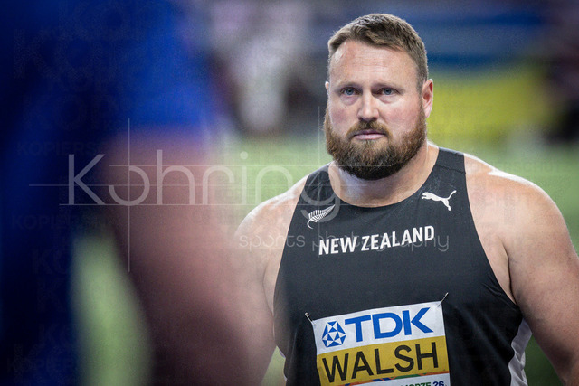 World Athletics Indoor Championships Kujawy Pomorze 26, 22.03.2026 | TORUN, POLAND - MARCH 22:  Tom WALSH (NZL) in the men's shot put during the World Athletics Indoor Championships Kujawy Pomorze 26 on day 3 / session 1 at Kujawsko-Pomorska Arena Torun on March 22, 2026 in Torun, Poland. 