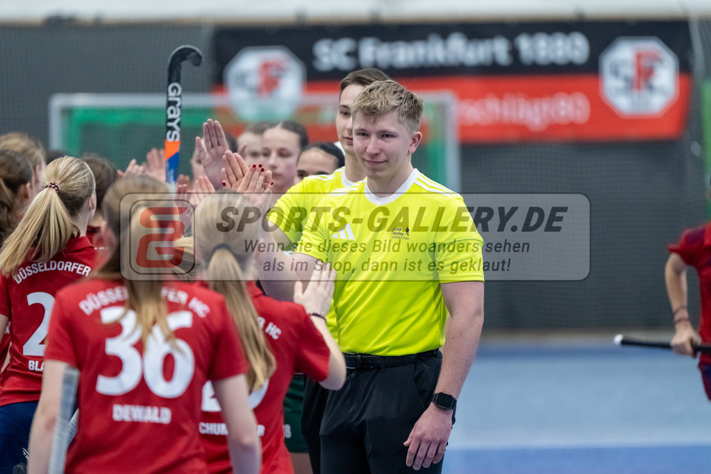HK_20250223_103092 | Deutsche Meisterschaft wU14 Finale und Ehrungen am 23.2.2025 Düsseldorfer HC, Düsseldorf
