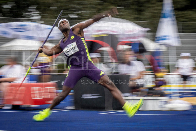 Multisport Event; Ratingen, 28.06.2026 | RATINGEN, GERMANY - JUNE 28, 2026 : Makenson Gletty (FRA / France) competing in the javelin during the Multisport Event at Stadion Ratingen on June 28, 2026 in Ratingen, Germany.