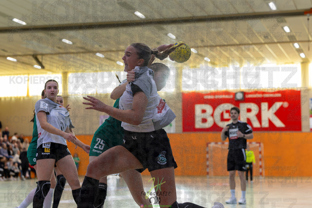 Jugendbundesliga wJA, Pokalrunde, HSG Kleenheim/Langgöns - Frisch Auf Göppingen | Jugendbundesliga wJA, Pokalrunde, HSG Kleenheim/Langgöns - Frisch Auf Göppingen am 28.02.2026 in Oberkleen (Weidig-Halle)Photo © 2026 - Jörg Heinrich - Realisiert mit Pictrs.com