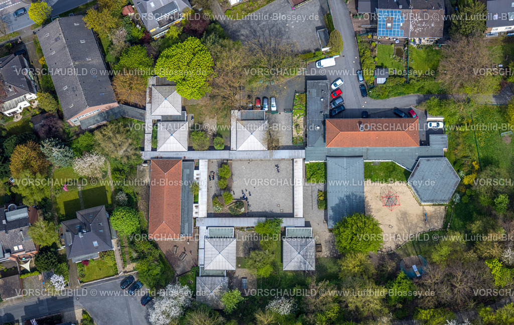 Witten230402754 | Luftbild, Pestalozzischule, Witten, Ruhrgebiet, Nordrhein-Westfalen, Deutschland