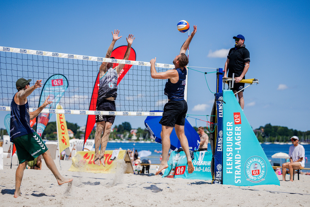 Beachvolleyball I Saison 2026 I FLENS Beach-Tour I 5. Turnier I Ostseebad Eckernförde | Jasper Lorenz Fotografie - Realisiert mit Pictrs.com
