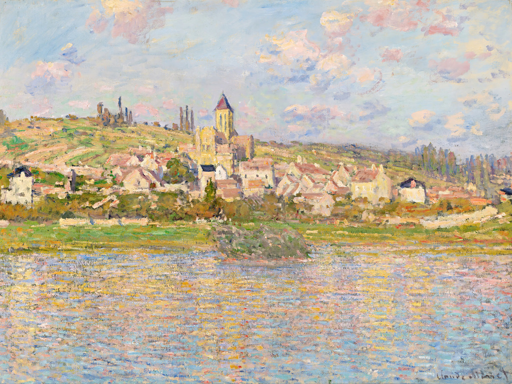 2502007 - Claude Monet - Vétheuil | Moderne Wandbilder auf Leinwand, Acylglas, Alu-Dibond oder als Poster. Tauchen Sie ein in die Welt KI-generierter Kunstwerke - entdecken Sie hochwertige Kunstdrucke unserer Gemälde, Illustrationen und fotorealistischen Motive.