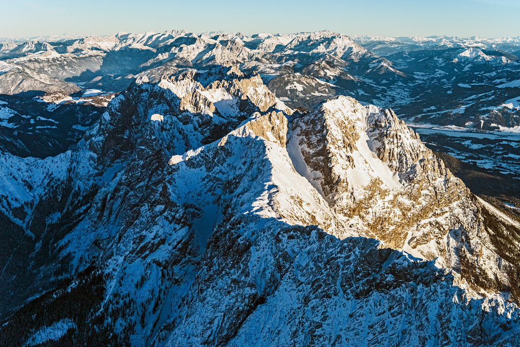 _D009983 | 02.12.2013 Felsen- Massiv und Berglandschaft des Wilden Kaiser