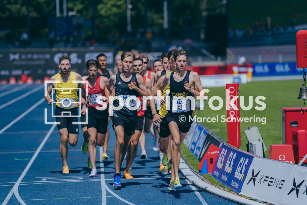Deutsche Meisterschaften der Frauen und Männer 2026 | Tobias Tent, LG Stadtwerke München, 1500-Meter-Lauf, Halbfinale, Deutsche Meisterschaften der Frauen und Männer 2026, Lohrheidestadion Bochum-Wattenscheid, 25.07.2026. Foto: Marcel Schwering / sportimfokus - Realisiert mit Pictrs.com