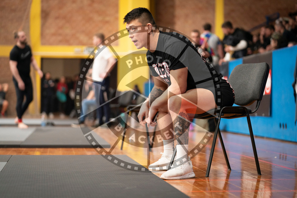 20240217PBB06690 | Fighters compete during the ADCC European, Middle Eastern and African Championship in Zagreb, Croatia, on February 17, 2024.