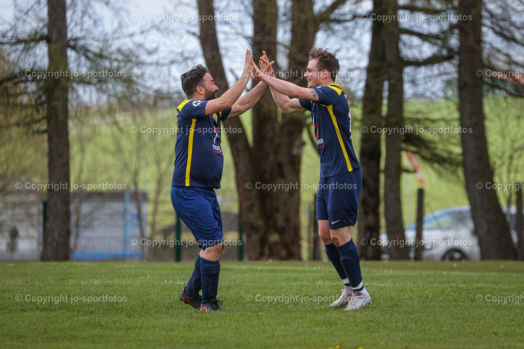 BQ3I3598 | 23.04.2023; Kreisliga C Dillenburg; Rasenplatz Hirzenhain; SSV Hirzenhain - SSG Breitscheid II; Ergebnis: 5:0 (3:0)