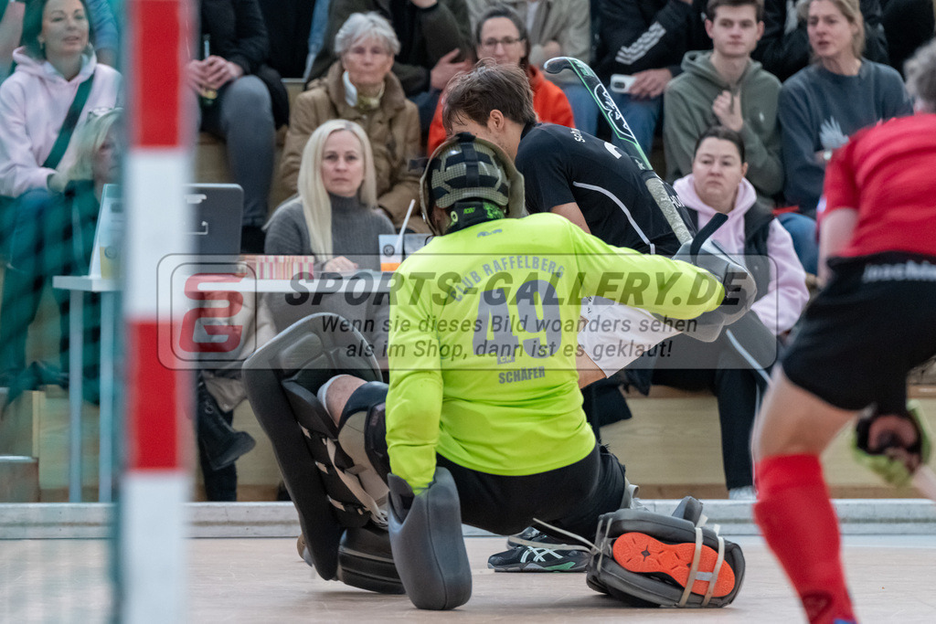 HK_20250202_102319 | 2. Bundesliga Halle Herren Club Raffelberg - Schwarz Weiss Köln am 2.2.2025 Halle am Raffelberg, Duisburg ,
