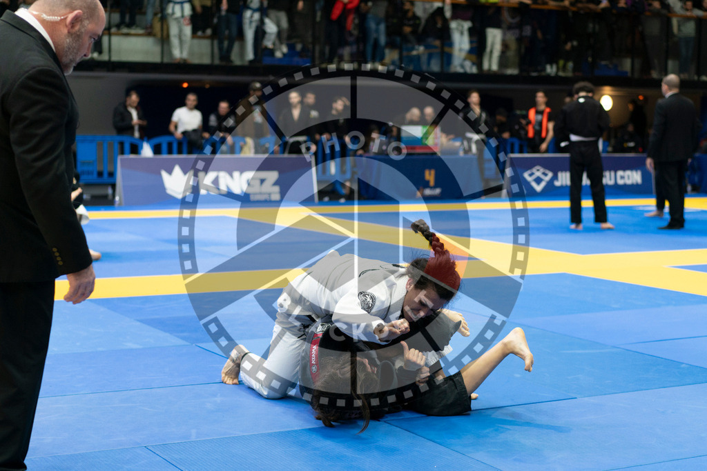20240119PBB2764 | Fighters compete during the IBJJF European Championship in Paris, France, on January 19, 2024.