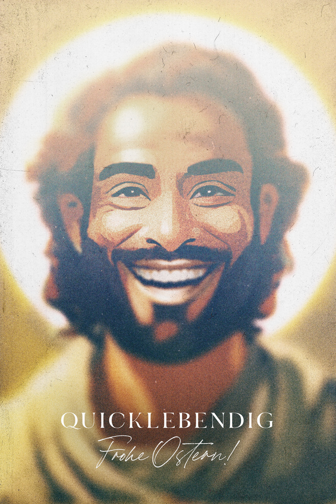 Quicklebendig — Frohe Ostern! | ✔ Einzigartiger Designstil von Jonathan Schöps (Master of Arts) +++ ✔ Mit deinem Kauf unterstützt du direkt den selbstständigen Gestalter, unabhängig von Zwischenhändlern +++ ✔ sicher bezahlen per Rechnung, Paypal, Kreditkarte, Vorkasse oder Lastschrift +++ Meine Kunden bewerten undarstellbar mit 4,9/5 ⭐⭐⭐⭐⭐ Sternen.