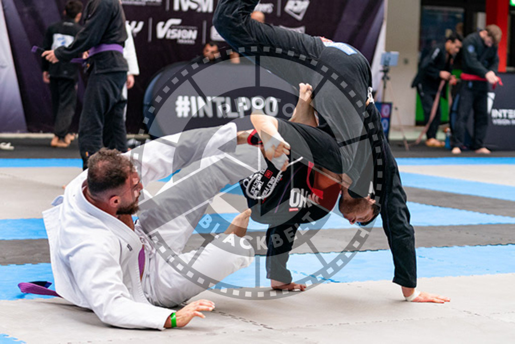 20230826PBB52618 | Fighters compete during the AJP INTLPRO BJJ and grappling competition in Hamburg, Germany, on August 26 2023.
