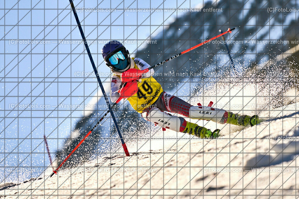 ALP8980_NOe-Kinder-LM_SL-II_Hochkar_Hofer Larissa | (C)FotoLois.com, Alois Spandl. NÖ Kinder-Landesmeisterschaft, SLALOM im Draxlerloch am Hochkar, zweiter Lauf, So 18. Februar 2024.