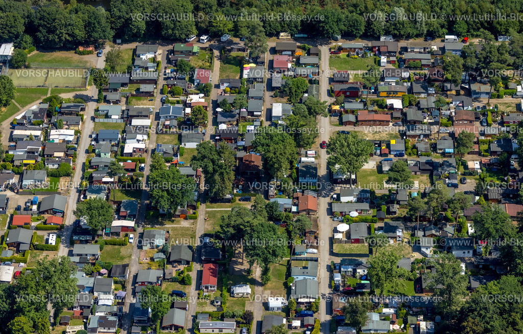 Duisburg230707833 | Luftbild, Freizeitdomizil Entenfangsee, Saarn - Süd, Mülheim an der Ruhr, Ruhrgebiet, Nordrhein-Westfalen, Deutschland