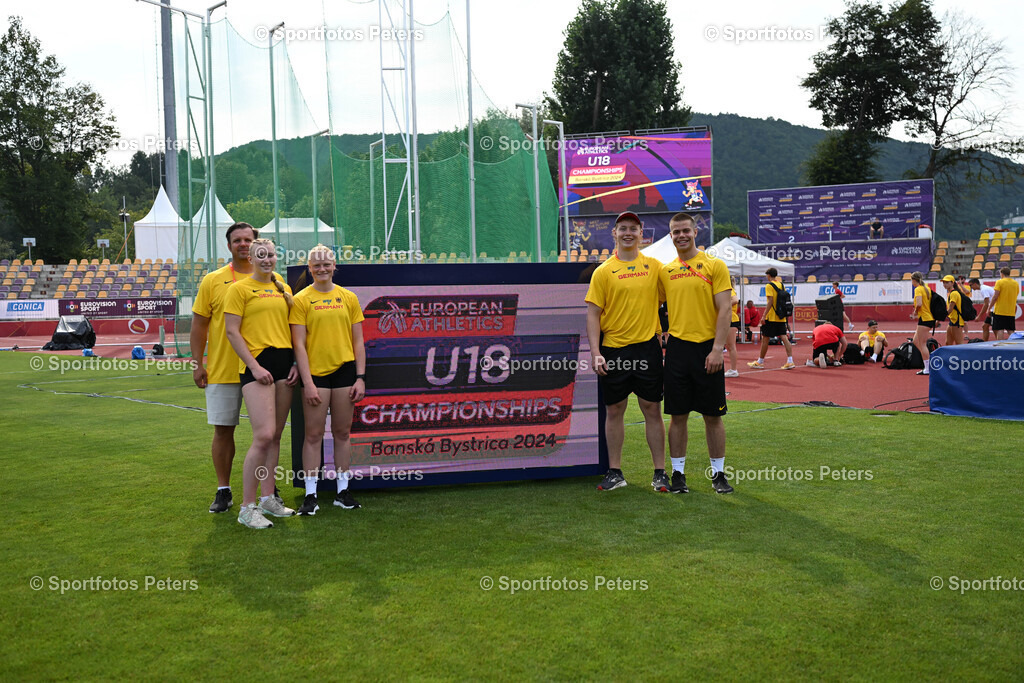 U18 EM - Tag 0_19 | U18-EM am 17.07.2024 in Banska BrysticaFoto: DLV/Kai Peters - Realisiert mit Pictrs.com