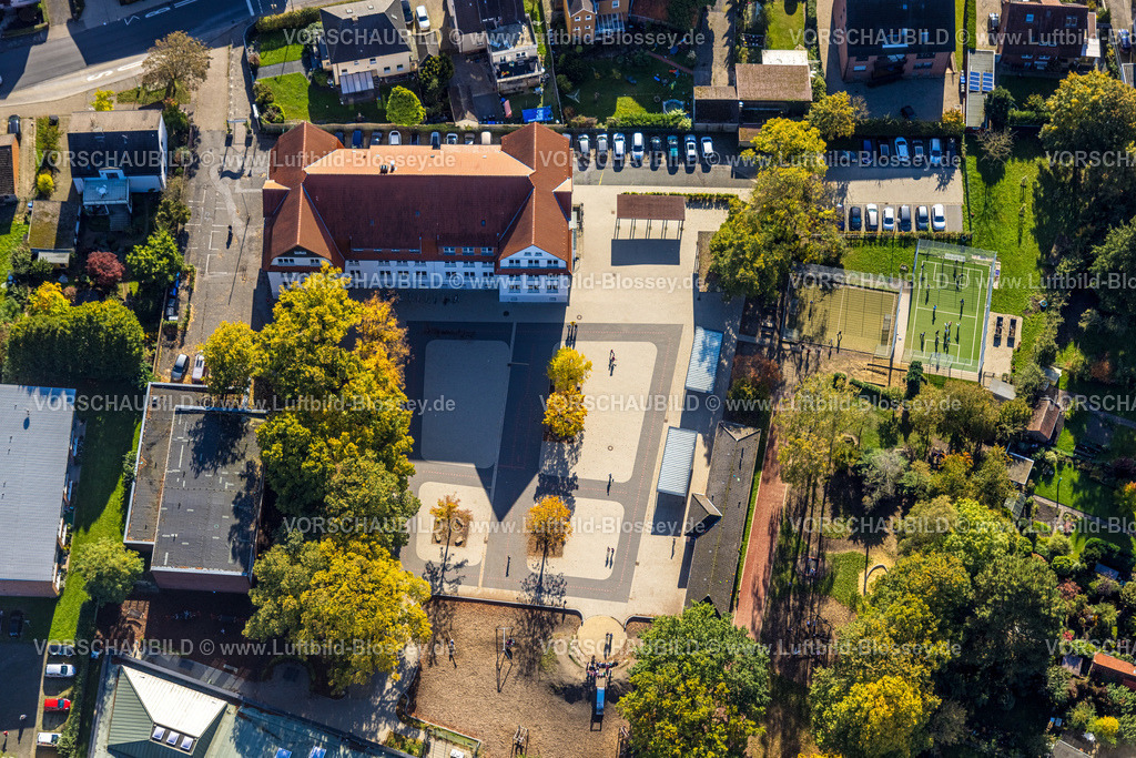 Hamm241007569 | Luftbild, Grundschule Lessingschule mit  Schulhof, Stadtbezirk Herringen, Hamm, Ruhrgebiet, Nordrhein-Westfalen, Deutschland