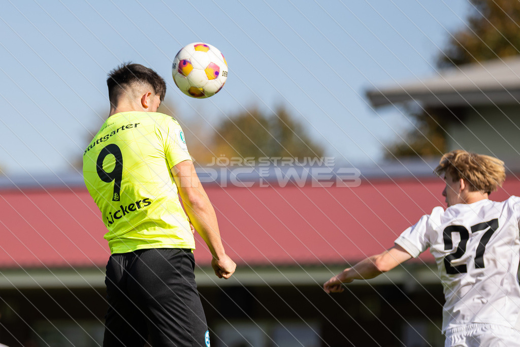 20251003_Picselweb-Fotografie_1R3_1714 | DFB Pokal 2. Runde, JFV A/O/B/H/H - SV Stuttgarter Kickers, Foto: Jörg Struwe - picselweb.de - Realisiert mit Pictrs.com