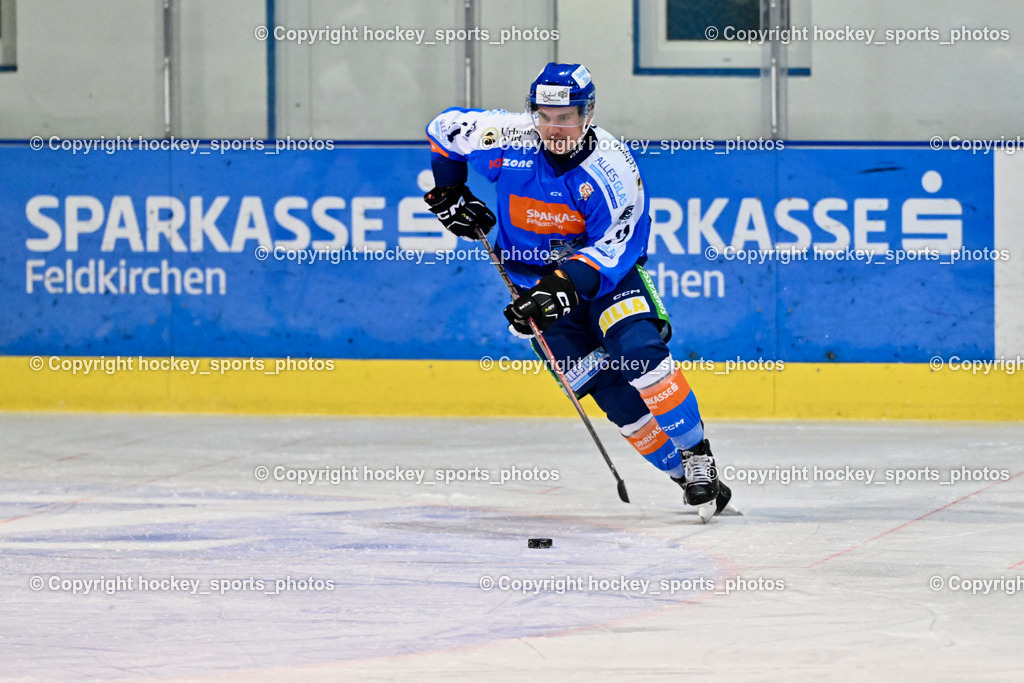 ESC SPARKASSE STEINDORF vs. EV ZELTWEG MURTAL LIONS | #11 Kalan Luka ESC Steindorf, ESC SPARKASSE STEINDORF vs. EV ZELTWEG MURTAL LIONS, ESC SPARKASSE STEINDORF vs. EV ZELTWEG MURTAL LIONS am 27.12.2025 in Steindorf (Ossiachersee Halle), Austria, (Photo by Bernd Stefan)