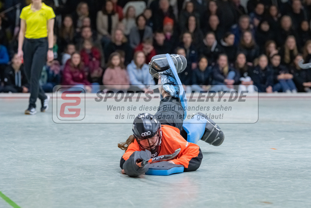 HK_20230226_105056 | Deutsche Meisterschaft WU16 Spiel um Platz 7 Düsseldorfer SC - HC Ludwigsburg am 26.2.2023 DSC 99, Düsseldorf ,