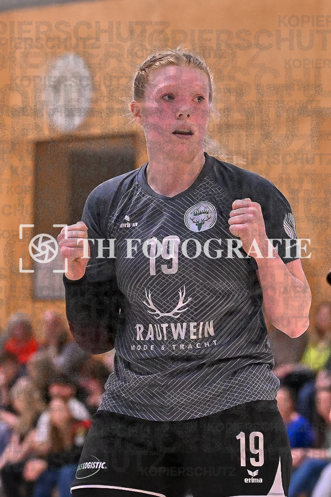 GER, SG Maulburg/Steinen - HB Kinzigtal, Handball, Suedbadenliga, 22. Spieltag, Saison 2023/2024, 27.04.2024 | Pia Weichenhein (HB Kinzigtal, #19)

GER, SG Maulburg/Steinen - HB Kinzigtal, Handball, Suedbadenliga, 22. Spieltag, Saison 2023/2024, 27.04.2024

Foto: TH Fotografie/Thomas Hess