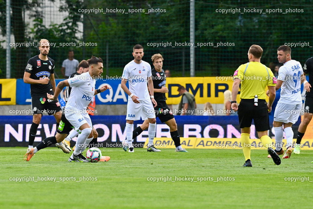 SAK vs. SK Sturm 22.7.2023 | #4 Jon Gorenc Stankovic, #10 Yosifov Svetlozar Angelov, #7 Hrvoje Jakovljevic, #99 Uros Palibrk