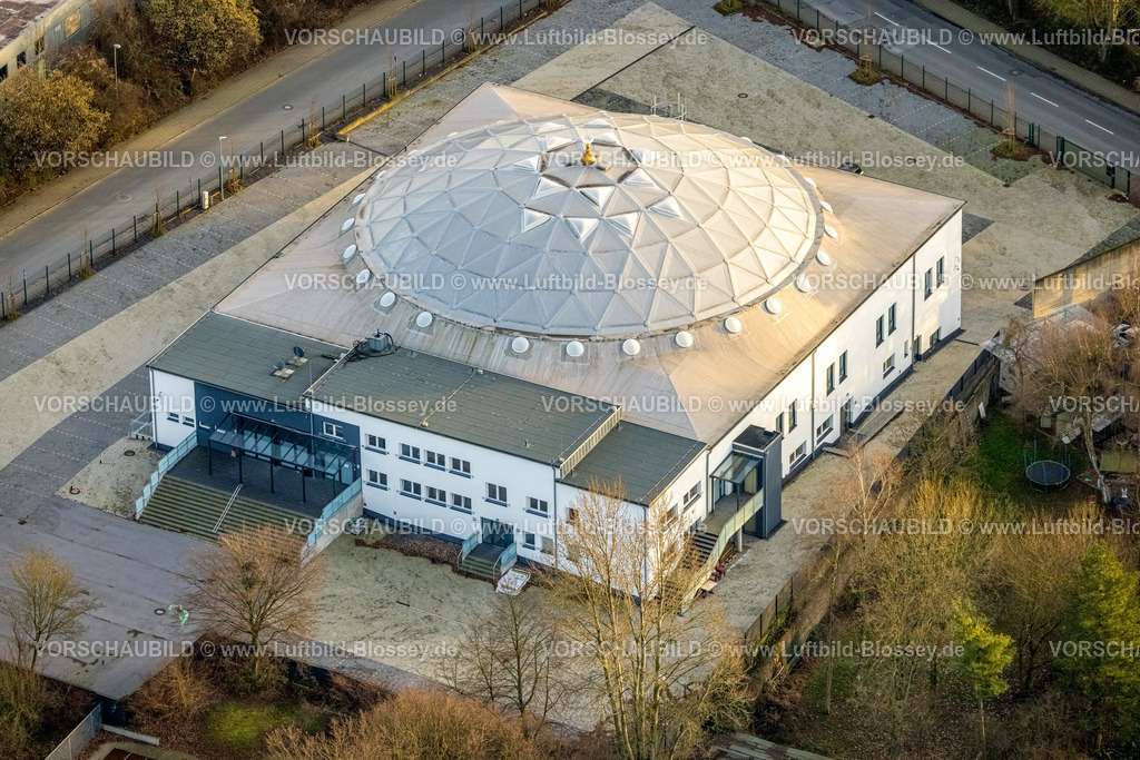 Essen230101615 | Luftbild, DITIB-Zentralmoschee, Altendorf, Essen, Ruhrgebiet, Nordrhein-Westfalen, Deutschland