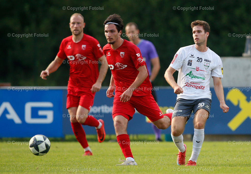 A_LUI_16082025_22 | SPORT,FUSSBALL,LT1 OOE LIGA ASKOE OEDT 1B-SPG ALGENMAX PREGARTEN 16.08.2025 IM BILD:TUNAHAN SAHAN  (OEDT 1B) UND FABIO WEISSENBERGER (PREGARTEN) FOTO :FOTOLUI