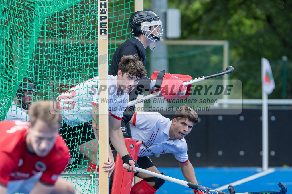 HK_20230923_104393 | 1. Bundesliga Herren Crefelder HTC - TSV Mannheim am 23.9.2023 CHTC, Krefeld , Lukas Stumpf ( Torwart TSV Mannheim #1 )