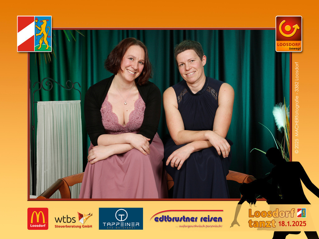 LoosdorfTanzt25_8880 | Ballfotografie - Loosdorf tanzt am 18.01.2025 in der Losensteinhalle LOOSDORF. Vielen Dank den Sponsoren:Edtbrustner Reisen /wtbs Steuerberatung /Autohaus Tappeiner/McDonalds Loosdorf
