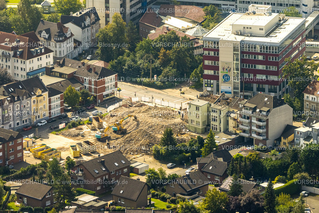 Hamm230900288 | Luftbild, Evang. Krankenhaus Hamm, Baustelle an der Werler Straße gegenüber, Mitte, Hamm, Ruhrgebiet, Nordrhein-Westfalen, Deutschland