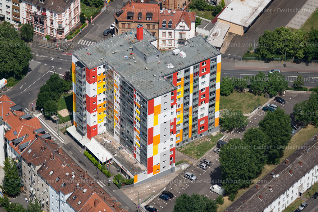 3804992 | Ditib Moschee, modernes Wohngebäude, Hanau