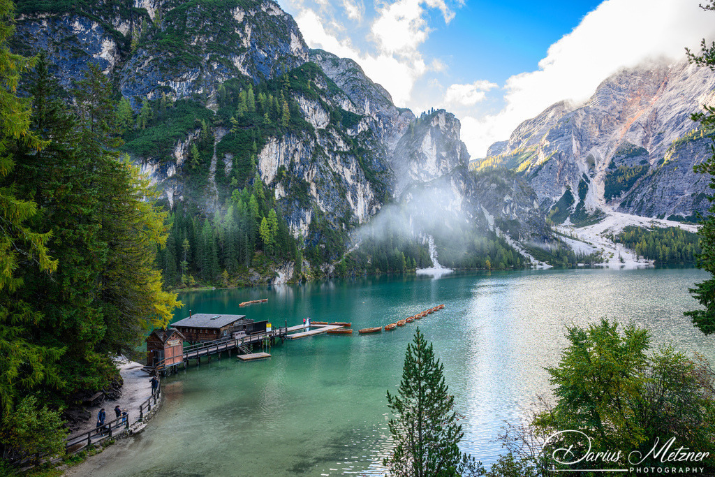 Der Pragser Waldsee | Der Pragser Waldsee im Pragser Tal
