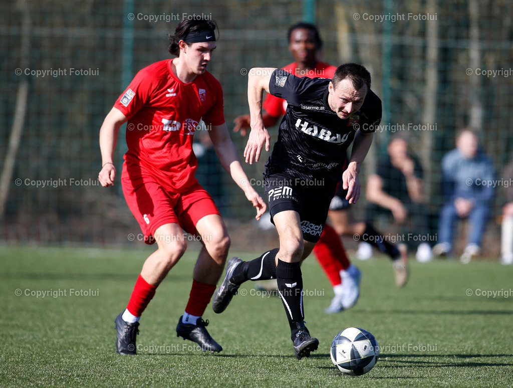 A_LUI_07032026_07 | SPORT,FUSSBALL, LT1 OOE LIGA ASKOE OEDT-UNION PERG 07.03.2026 IM BILD: FINN RUDEL  (OEDT1B) UND MARIO EBENHOFER (PERG) BILD: FOTOLUI 