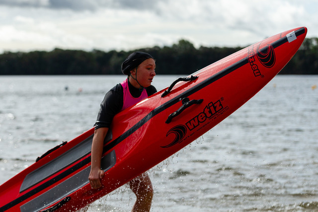 DLRG, Rettungssport, Beach- & Oceanevents, Landesmeisterschaften Freiwasser Rettungssport NRW 2025 13.09.2025 | Kalkar-Wissel, Deutschland - September, 13: Landesmeisterschaften Freiwasser Rettungssport NRW 2025 (Foto: Benedikt Lang (DLRG)) - Realisiert mit Pictrs.com