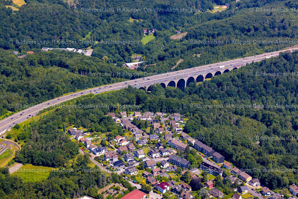 Luftbild Wermelskirchen-4988 | "Höllenbach Talbrücke" in Wermelskirchen - Realisiert mit Pictrs.com
