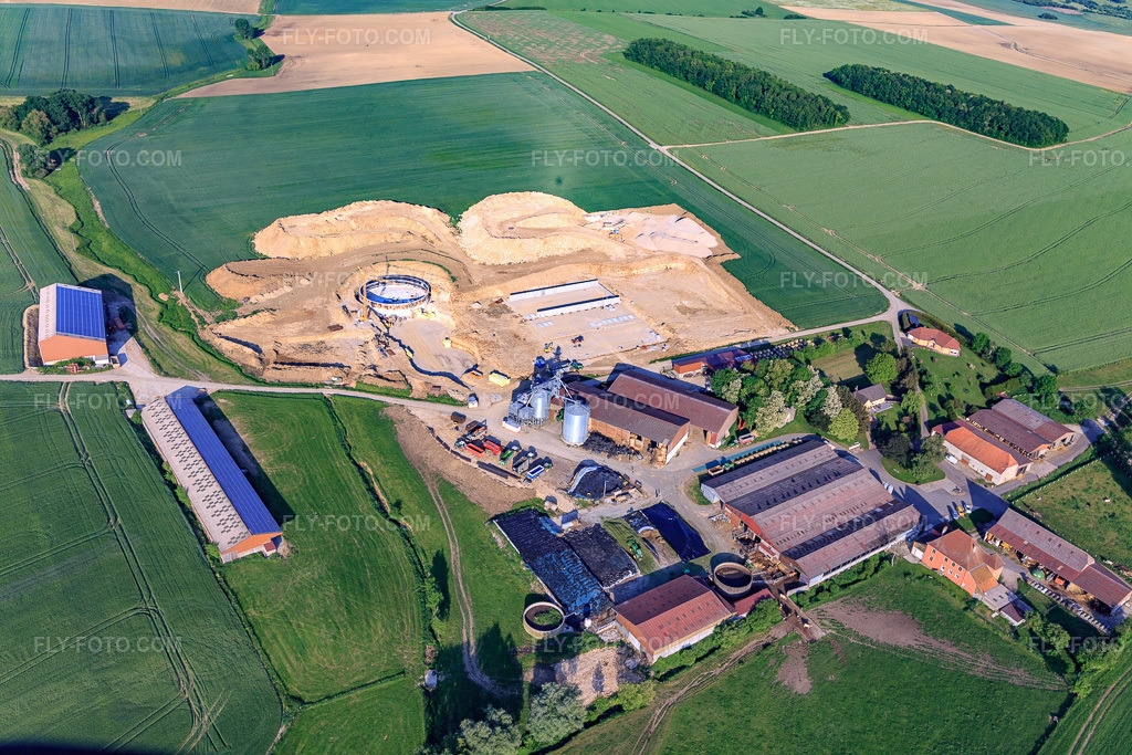 Aerial view: Olferding SCEA in Gros-Réderching in the state Moselle, France.Photo: IMG_107323.jpg taken on 05/19/2018 by Werner Riehm/FLY-FOTO.comResolution of the original: 5472 x 3648 px