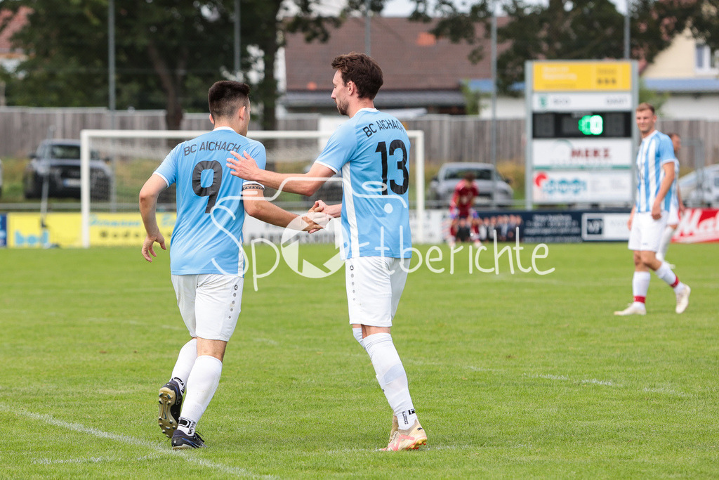 Stadtmeisterschaft Aichach | Spiel um Platz 3 BCA vs SCO / Jubel nach 1-2